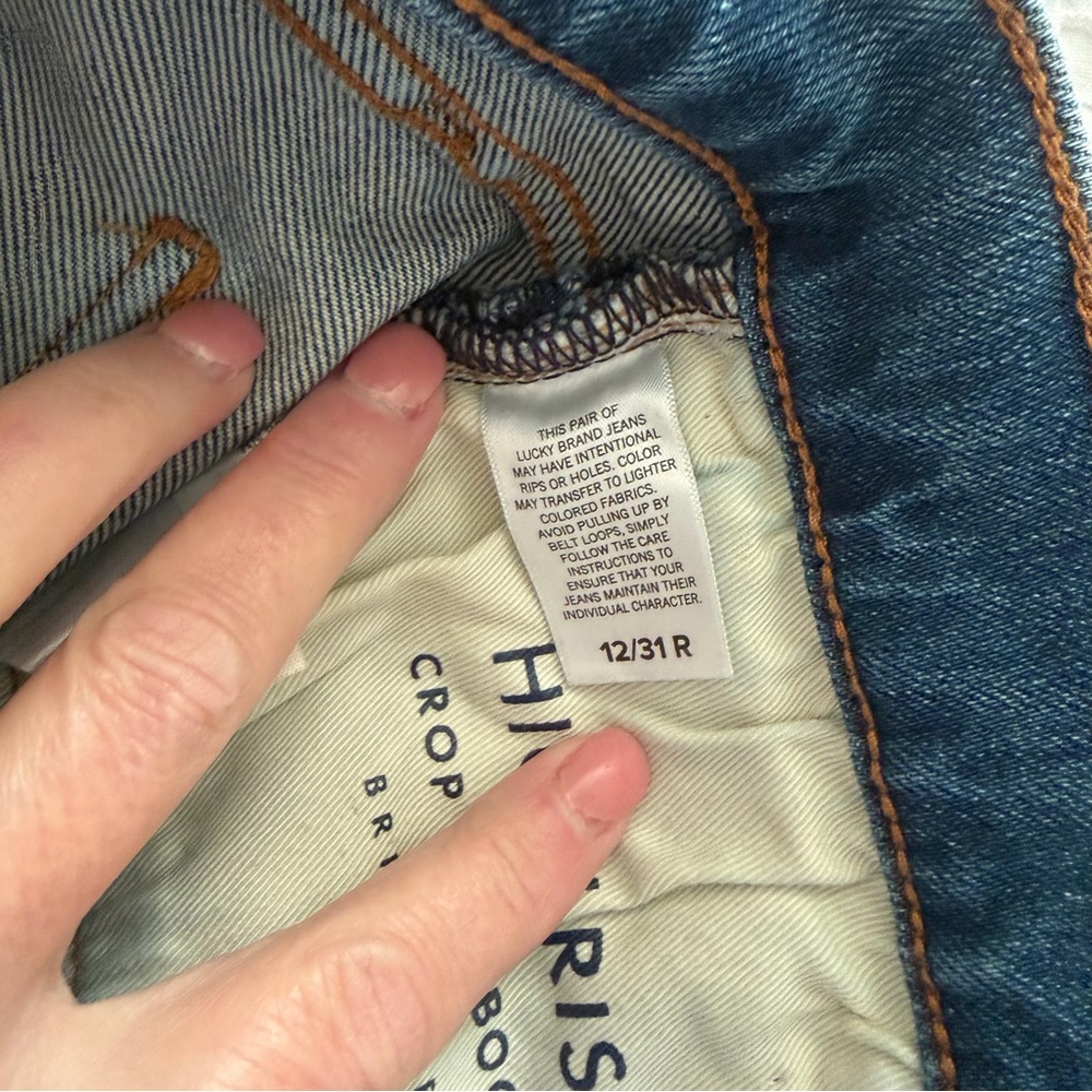 Lucky Brand Denim Blue Jeans - Picture 5 of 6